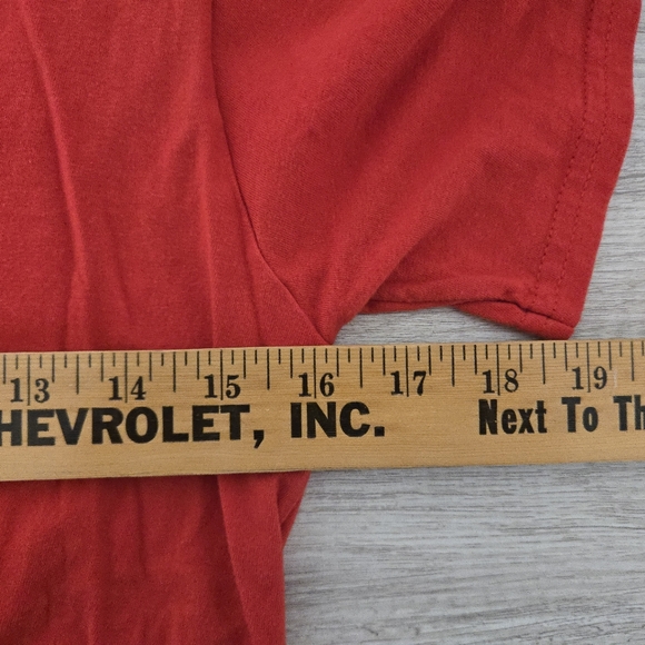 WWE Rob Van Dam Yin Yang Fight T Shirt Size Youth Medium Red WWF ECW - Picture 6 of 7